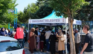 Onikişubat Belediyesi’nden LGS Günü Öğrenci ve Velilere Destek