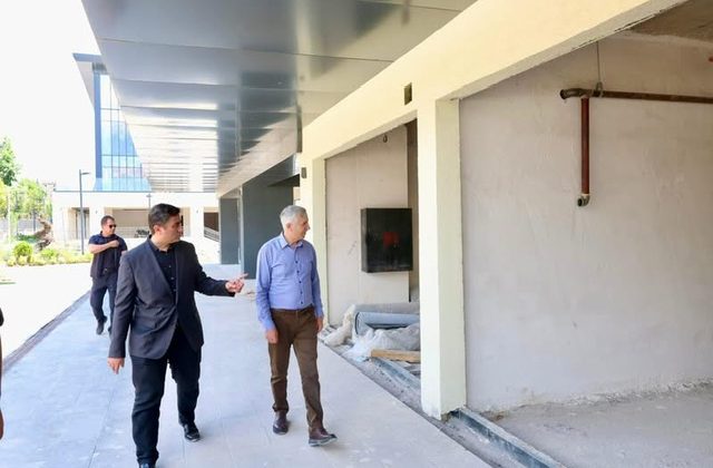 Vali Ünlüer, Trabzon Caddesi’ndeki Emlak Konut Projelerini İnceledi