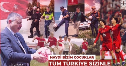 İçişleri Bakanlığı’ndan Milli Takım’a Destek Klibi