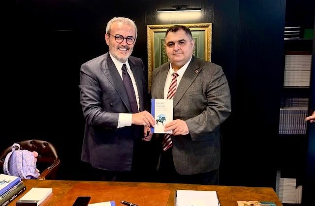 Kahramanmaraş Büyükşehir Belediyesi Meclis Başkan Vekili Mehmet Beşen’den  Mahir Ünal’a Ziyaret