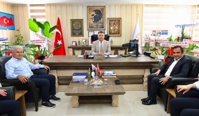 Eğitim Bir-Sen’den Onikişubat İlçe Milli Eğitim Müdürü Akif Bulut’a Hayırlı Olsun Ziyareti