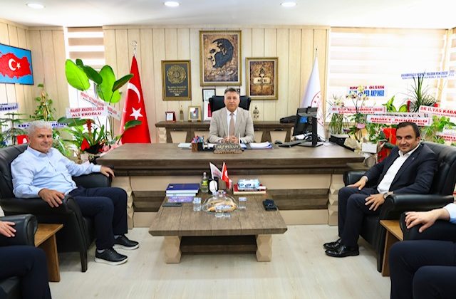 Eğitim Bir-Sen’den Onikişubat İlçe Milli Eğitim Müdürü Akif Bulut’a Hayırlı Olsun Ziyareti