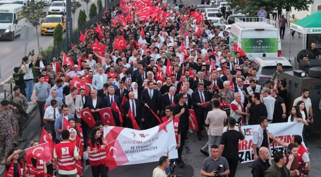 Kahramanmaraş, 15 Temmuz’un 10’uncu Yılında Yine Tek Yürek