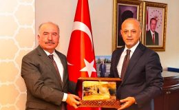 Başkan Koray Kıraç’tan Çorum Valisi Ali Çalgan’a Nezaket Ziyareti