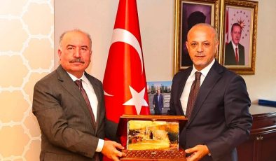 Başkan Koray Kıraç’tan Çorum Valisi Ali Çalgan’a Nezaket Ziyareti