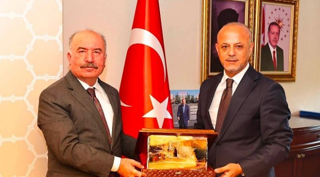 Başkan Koray Kıraç’tan Çorum Valisi Ali Çalgan’a Nezaket Ziyareti
