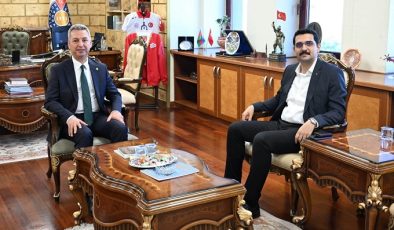 Pazarcık Kaymakamı Hulusi Teke’den Kurum Amirlerine Nezaket Ziyareti