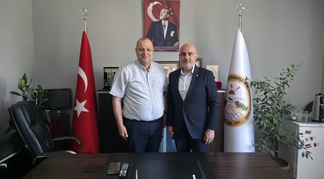 AK Parti İl Başkanı Burak Gül’den Esnaf Odasına Ziyaret