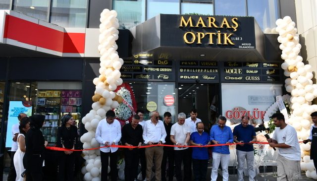 MARAŞ OPTİK, 3. Şubesini HG Hospital Karşısında Hizmete Açtı