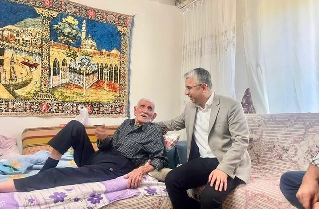 Başkan Erkan Gürbüz’den Kore Gazisi Ali Doğan’a Anlamlı Ziyaret