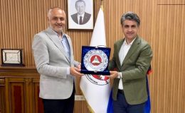 Bolu Valisi Abdülaziz Aydın’dan Andırın Belediyesine Ziyaret