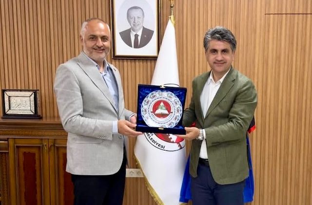 Bolu Valisi Abdülaziz Aydın’dan Andırın Belediyesine Ziyaret