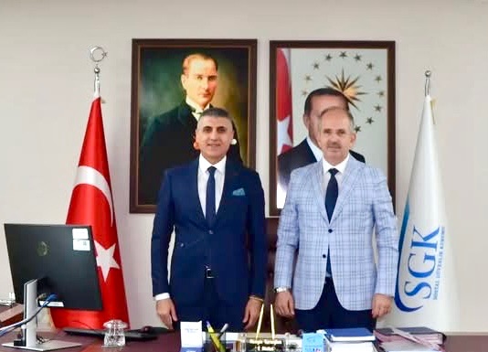 Kahramanmaraş İl Müftüsü Güller’den SGK İl Müdürü Karaoğlan’a İade-i Ziyaret