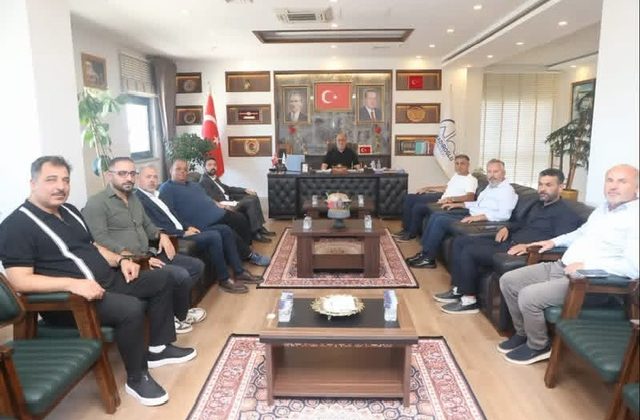 İnşaat Sektörü ve İlçedeki Çalışmalar Masaya Yatırıldı