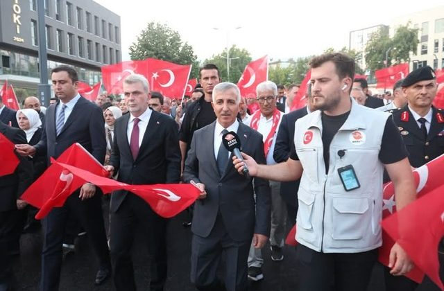 Kahramanmaraş’ta 15 Temmuz’un 10. Yılında “İrade Bizim, Zafer Bizim” Korteji Düzenlendi