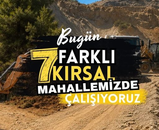 Onikişubat Belediyesi’nden Kırsalda Yol Seferberliği