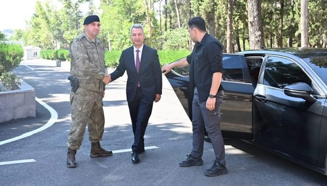KSÜ Rektörü Okumuş’tan Tuğgeneral Sert’e İade-i Ziyaret