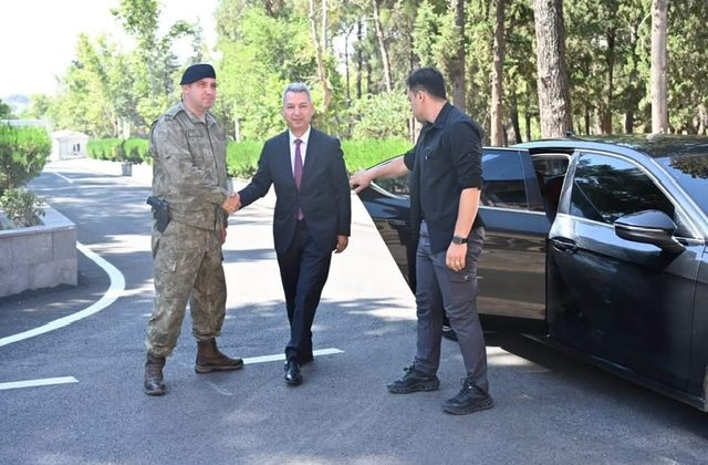 KSÜ Rektörü Okumuş’tan Tuğgeneral Sert’e İade-i Ziyaret