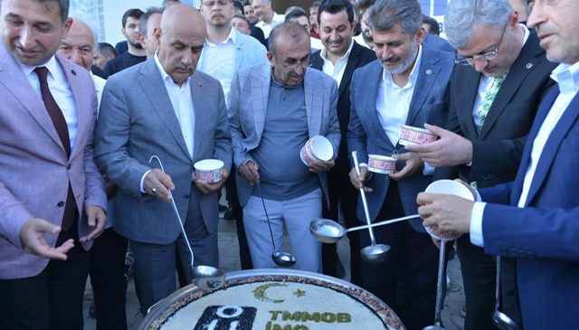 İnşaat Mühendisleri Odası’ndan Birlik ve Beraberlik Buluşması: Aşure İkramına Yoğun Katılım
