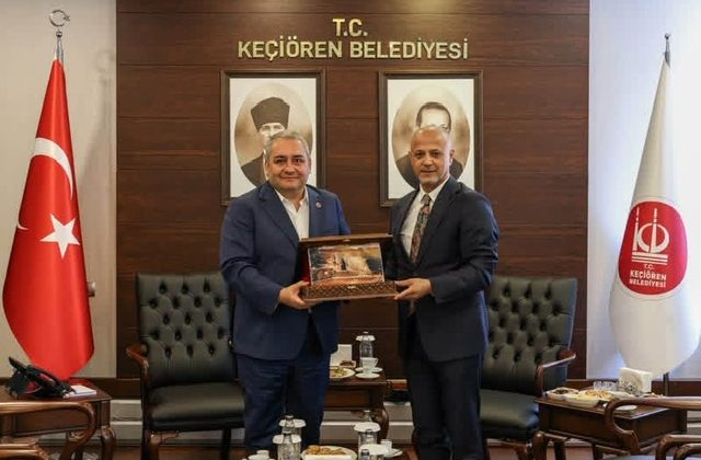 Afşin Belediye Başkanı Kıraç’tan Keçiören Belediyesine Ziyaret