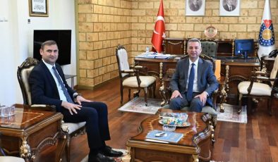 Gençlik ve Spor İl Müdürü Yasin Özdemir’den KSÜ Rektörü Okumuş’a Hayırlı Olsun Ziyareti