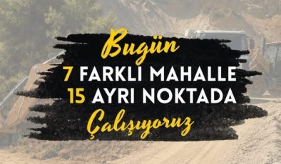 Onikişubat Belediyesi Kırsalda Hizmet Seferberliğini Sürdürüyor