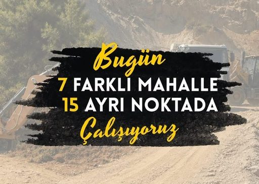 Onikişubat Belediyesi Kırsalda Hizmet Seferberliğini Sürdürüyor