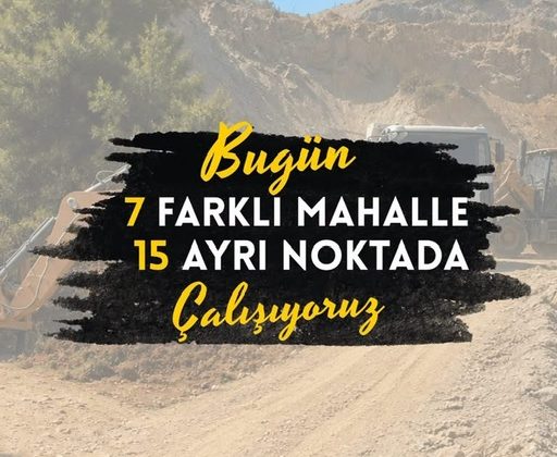 Onikişubat Belediyesi Kırsalda Hizmet Seferberliğini Sürdürüyor
