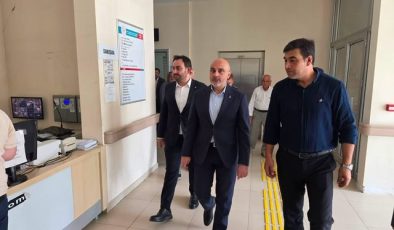 AK Parti İl Başkanı Burak Gül’den Sağlık Çalışanlarına Ziyaret