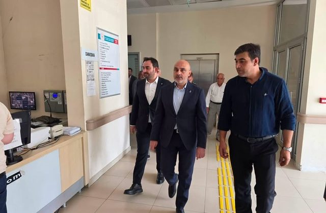AK Parti İl Başkanı Burak Gül’den Sağlık Çalışanlarına Ziyaret