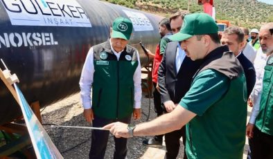 Kirişçi, Ayvalı Barajı Bağlantı İsale Hattı Projesi’ni Yerinde İnceledi