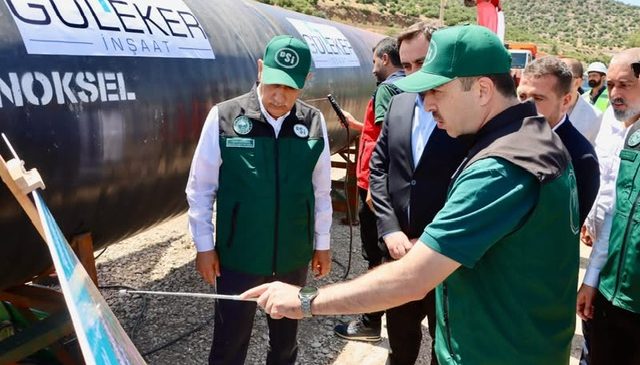 Kirişçi, Ayvalı Barajı Bağlantı İsale Hattı Projesi’ni Yerinde İnceledi