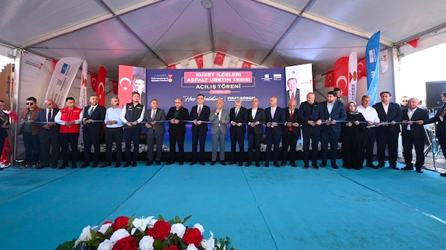 800 Milyon TL’lik Dev Yatırım Hizmete Girdi: Kuzey İlçeleri Asfalt Üretim Tesisi Açıldı
