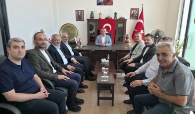 AK Parti İl Başkanı Burak Gül’den Bakırcılar Odası’na Ziyaret