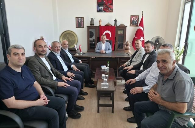 AK Parti İl Başkanı Burak Gül’den Bakırcılar Odası’na Ziyaret
