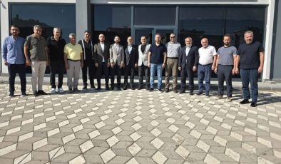 AK Parti İl Başkanı Burak Gül’den Kahramanmaraş Müteahhitler Birliği’ne Ziyaret