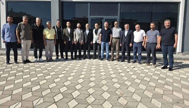 AK Parti İl Başkanı Burak Gül’den Kahramanmaraş Müteahhitler Birliği’ne Ziyaret