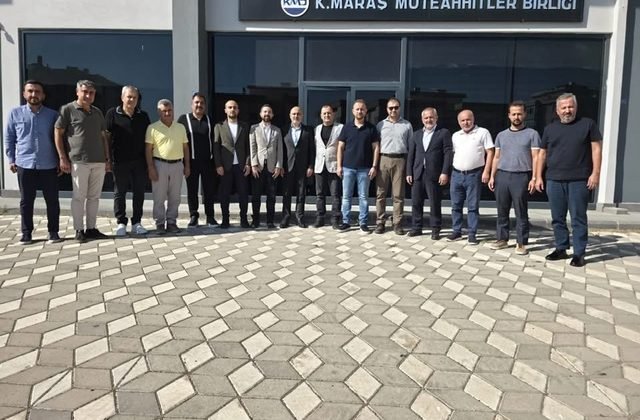 AK Parti İl Başkanı Burak Gül’den Kahramanmaraş Müteahhitler Birliği’ne Ziyaret