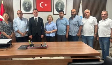 Kahramanmaraş Gazeteciler Cemiyeti’nden İŞKUR İl Müdürü Ali Güner’e Nezaket Ziyareti