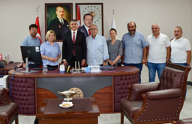 Kahramanmaraş Gazeteciler Cemiyeti’nden SGK İl Müdürü Hüseyin Karaoğlan’a Nezaket Ziyareti