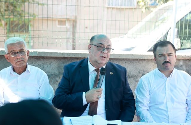 BAŞKAN AKPINAR 98. MAHALLE TOPLANTISINI ŞEYH ŞAMİL MAHALLESİNDE GERÇEKLEŞTİRDİ