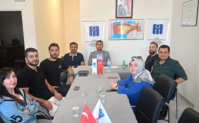 İMO Kahramanmaraş Temsilciliği Yeni Dönem Çalışmalarını Masaya Yatırdı