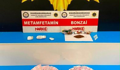 Kahramanmaraş’ta narkotik operasyonlarında 6 şüpheli tutuklandı