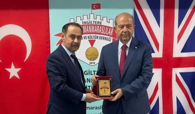 Ersin Tatar, İngiltere Kahramanmaraşlılar Derneği’ni Ziyaret Etti