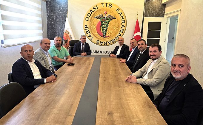 AK Parti İl Başkanı Gül’den Tabipler Odası’na Ziyaret