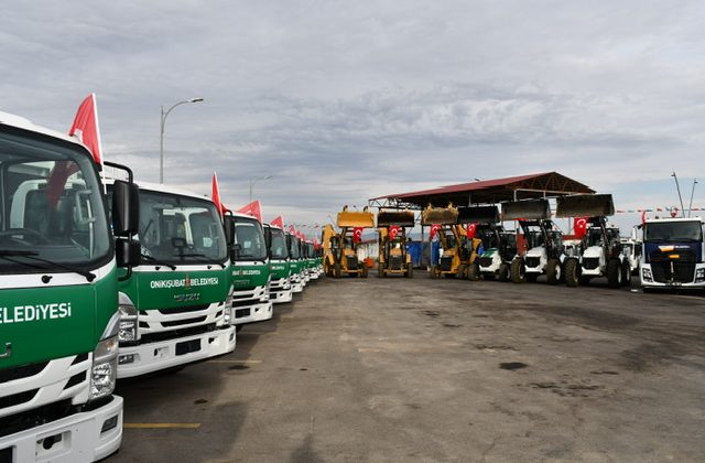Onikişubat Belediyesi 200 Milyona  30 Yeni Araç aldı:Hizmet Filosu Güçlendi