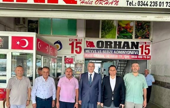 Celalettin Güvenç’ten Kabzımallar ve Komisyoncular Odası’na Ziyaret