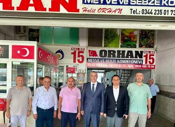 Celalettin Güvenç’ten Kabzımallar ve Komisyoncular Odası’na Ziyaret