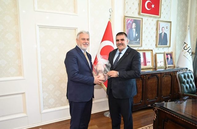 Yeniden Refah Partisi Heyetinden Türkoğlu Belediyesi’ne Ziyaret