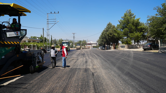 Büyükşehir’den Dulkadiroğlu Kırsalına Değer Katan Yol Yatırımı